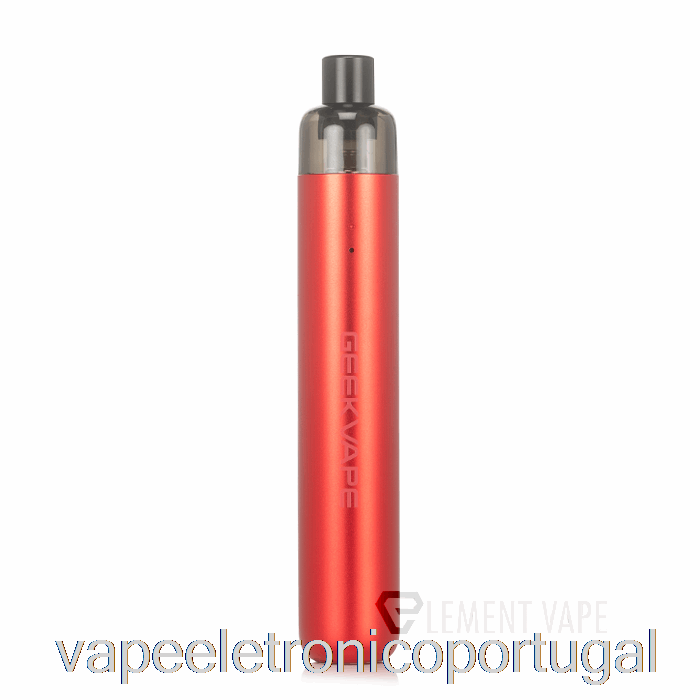 Vape Eletrônico Geek Vape Wenax Sc Starter Kit Devil Red